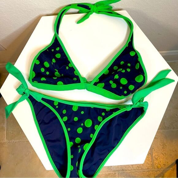 Other - Polka Dot Bikini Sz M